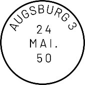 Augsburg 3 Fehlende Uhrzeit